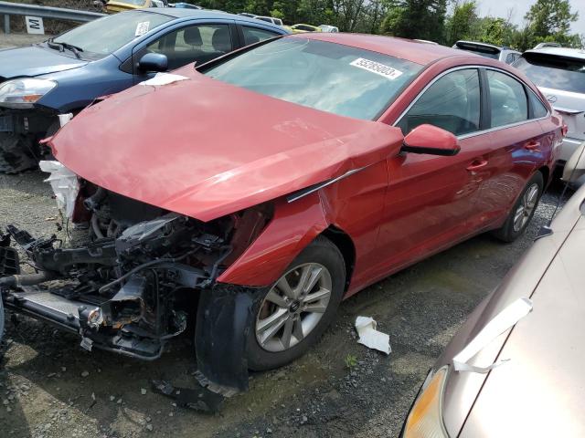 HYUNDAI SONATA SE 2017 with VIN 5NPE24AF3HH568672 - Photo from auction