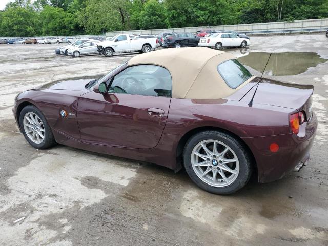 Photo 2 from auction – 2004 BMW Z4 2.5 with VIN 4USBT33534LR68732