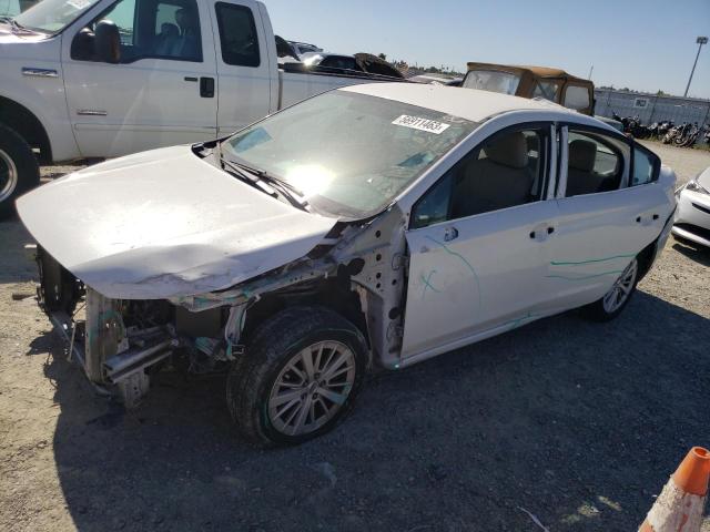 SUBARU IMPREZA PR 2017 with VIN 4S3GKAB64H3621333 - Photo from auction