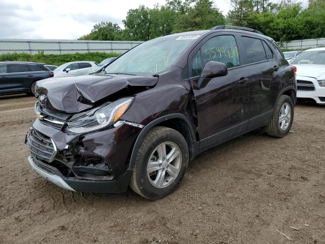 Photo 1 from auction – 2021 CHEVROLET TRAX 1LT with VIN KL7CJPSB6MB321145