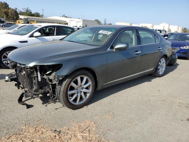 LEXUS LS 460L 2007 with VIN JTHGL46F575019292 - Photo from auction