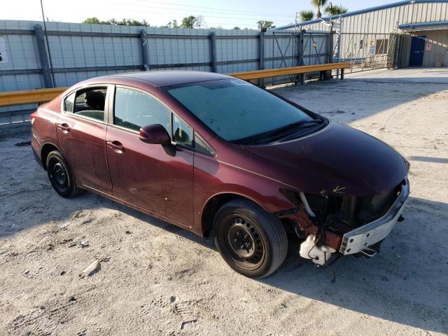 Photo 4 from auction – 2013 HONDA CIVIC LX with VIN 19XFB2F51DE014585
