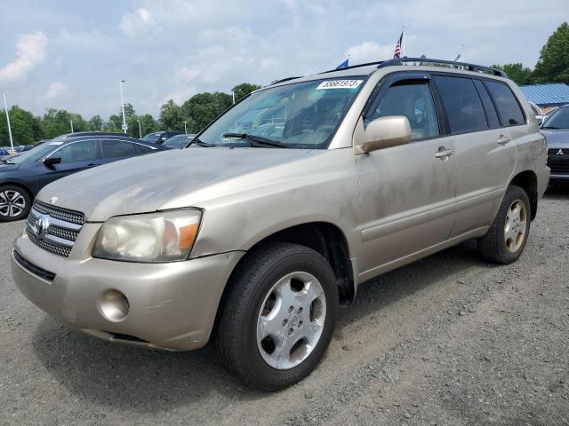 TOYOTA HIGHLANDER 2006 with VIN JTEEW21A560010163 - Photo from auction