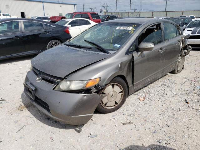 HONDA CIVIC HYBR 2007 with VIN JHMFA362X7S024501 - Photo from auction