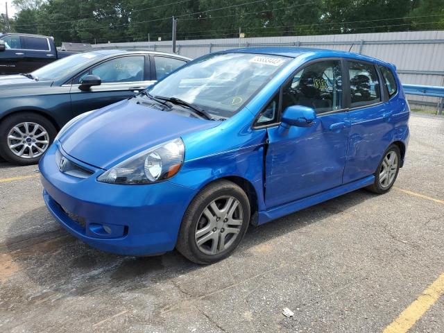 HONDA FIT S 2007 with VIN JHMGD37667S048761 - Photo from auction