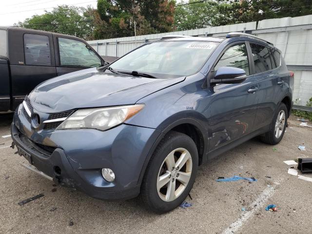 TOYOTA RAV4 XLE 2013 with VIN JTMRFREV7D5001962 - Photo from auction