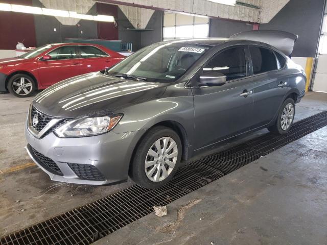 NISSAN SENTRA S 2017 with VIN 3N1AB7AP9HL723866 - Photo from auction