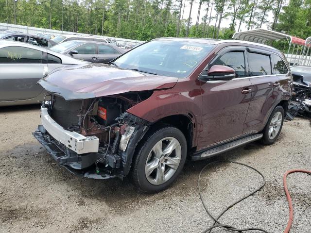 TOYOTA HIGHLANDER 2015 with VIN 5TDYKRFH3FS063274 - Photo from auction