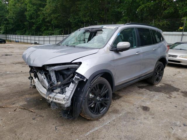Photo 1 from auction – 2022 HONDA PILOT SE with VIN 5FNYF5H20NB008838