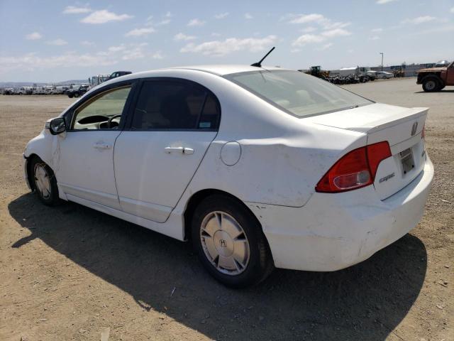 Photo 2 from auction – 2008 HONDA CIVIC HYBR with VIN JHMFA36208S030681