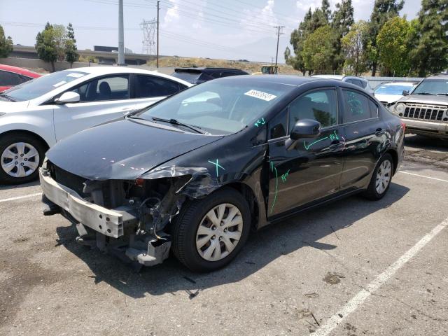 HONDA CIVIC LX 2012 with VIN 19XFB2F54CE310456 - Photo from auction