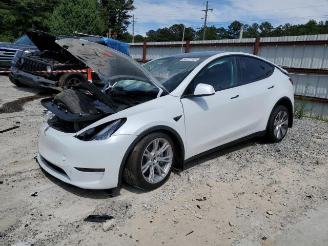 TESLA MODEL Y 2022 with VIN 7SAYGDEE3NF365116 - Photo from auction