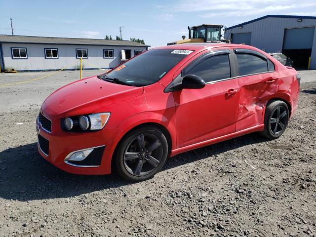 CHEVROLET SONIC RS 2016 with VIN 1G1JG5SB6G4103480 - Photo from auction