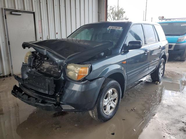 HONDA PILOT LX 2006 with VIN 5FNYF28176B023800 - Photo from auction