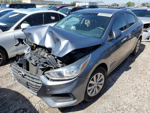 HYUNDAI ACCENT SE 2018 with VIN 3KPC24A38JE007245 - Photo from auction