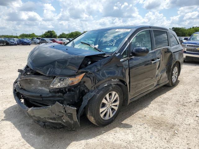 HONDA ODYSSEY EX 2014 with VIN 5FNRL5H65EB092669 - Photo from auction