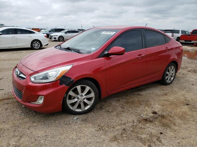 HYUNDAI ACCENT GLS 2014 with VIN KMHCU4AEXEU749466 - Photo from auction
