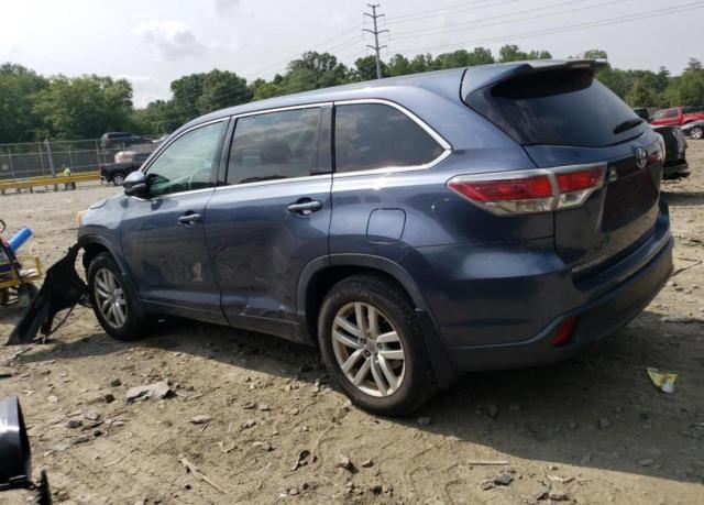 Photo 2 from auction – 2014 TOYOTA HIGHLANDER with VIN 5TDBKRFH2ES044896