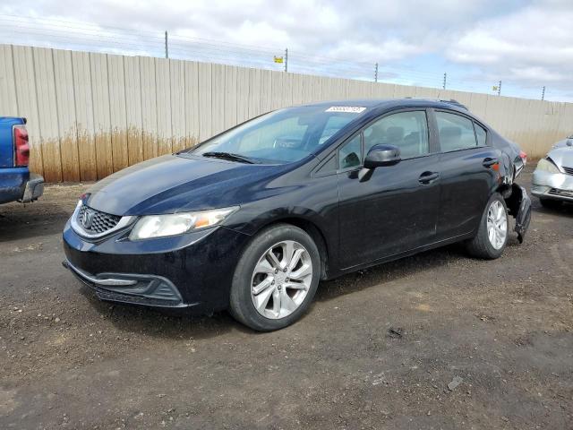 HONDA CIVIC LX 2013 with VIN 19XFB2F5XDE261359 - Photo from auction