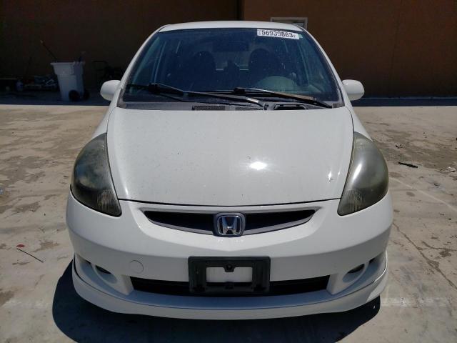 Photo 5 from auction – 2007 HONDA FIT with VIN JHMGD38657S018794