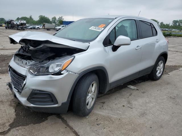 CHEVROLET TRAX LS 2020 with VIN KL7CJKSB4LB038132 - Photo from auction