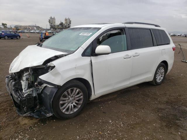 TOYOTA SIENNA XLE 2017 with VIN 5TDYZ3DC2HS865172 - Photo from auction
