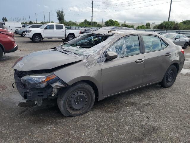 TOYOTA COROLLA L 2017 with VIN 2T1BURHE3HC834086 - Photo from auction