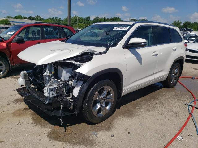 TOYOTA HIGHLANDER 2017 with VIN 5TDDZRFH3HS395521 - Photo from auction