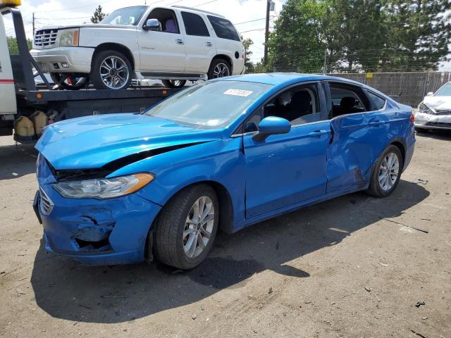 FORD FUSION SE 2019 with VIN 3FA6P0HD0KR199363 - Photo from auction