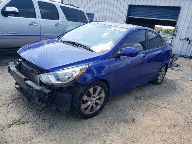 HYUNDAI ACCENT GLS 2012 with VIN KMHCU4AE7CU183201 - Photo from auction
