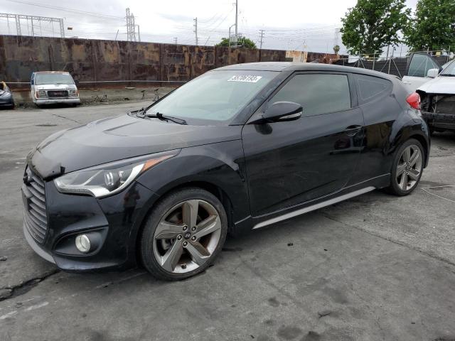 HYUNDAI VELOSTER T 2013 with VIN KMHTC6AE1DU158133 - Photo from auction