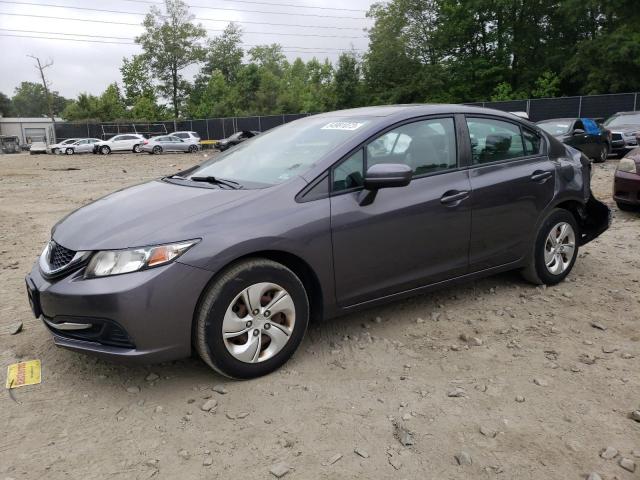 HONDA CIVIC LX 2015 with VIN 19XFB2F50FE255816 - Photo from auction