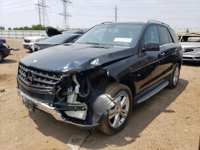 Photo 1 from auction – 2012 MERCEDES-BENZ ML 350 BLU with VIN 4JGDA2EB5CA050570