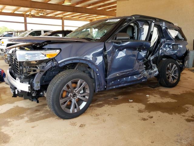 FORD EXPLORER X 2021 with VIN 1FMSK7DH4MGB92883 - Photo from auction
