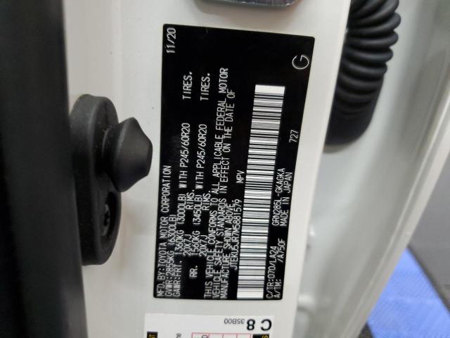 Photo 14 from auction – 2021 TOYOTA 4RUNNER TR with VIN JTEKU5JR7M5881579