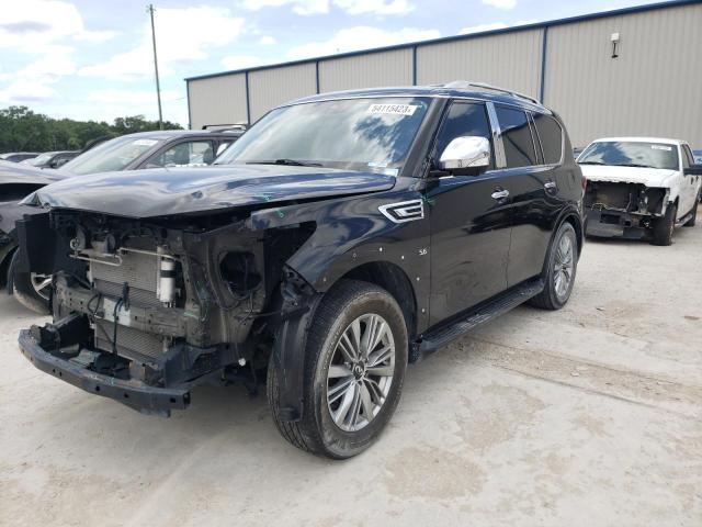 INFINITI QX80 BASE 2018 with VIN JN8AZ2NF5J9664217 - Photo from auction