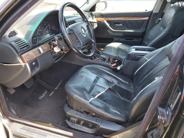 Photo 7 from auction – 2001 BMW 740 IL with VIN WBAGH83461DP31611