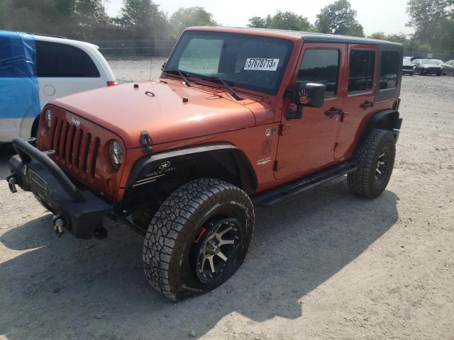 JEEP WRANGLER U 2009 with VIN 1J4GA59169L713883 - Photo from auction
