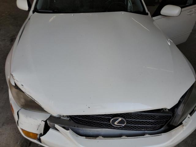 Photo 11 from auction – 2001 LEXUS IS 300 with VIN JTHBD182310004908