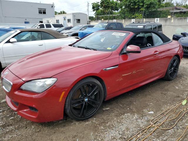 BMW 650 I 2014 with VIN WBAYP9C52ED169377 - Photo from auction