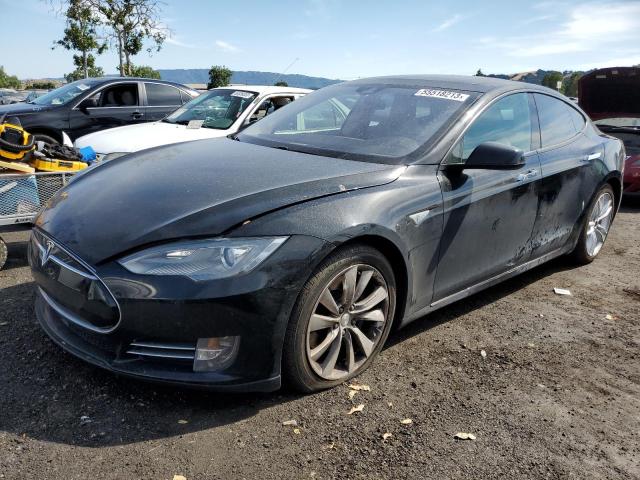 TESLA MODEL S 2015 with VIN 5YJSA1E24FF102000 - Photo from auction