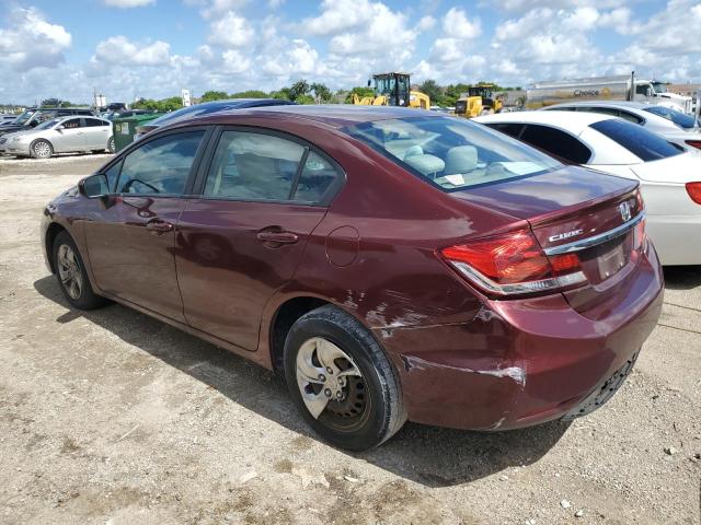 Photo 2 from auction – 2014 HONDA CIVIC LX with VIN 19XFB2F52EE071377