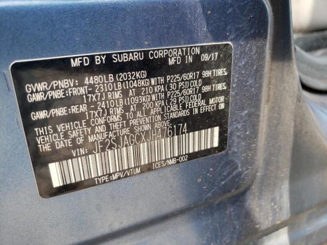 Photo 14 from auction – 2018 SUBARU FORESTER 2 with VIN JF2SJAGCXJH476174