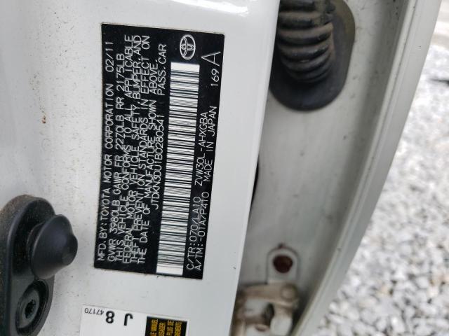 Foto 14 de la subasta – 2011 TOYOTA PRIUS con VIN JTDKN3DU1B0280541
