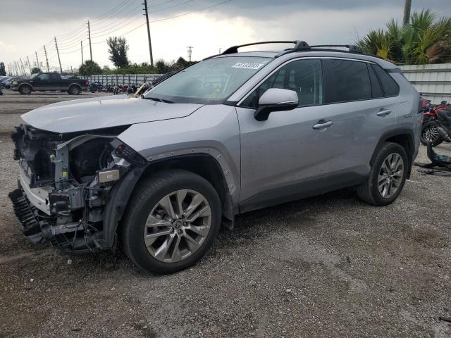 TOYOTA RAV4 XLE P 2022 with VIN 2T3A1RFVXNC267787 - Photo from auction