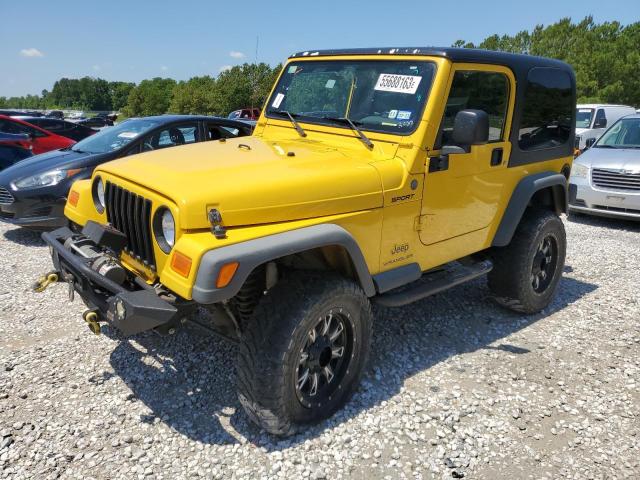 Photo 1 from auction – 2004 JEEP WRANGLER / with VIN 1J4FA49S64P723037