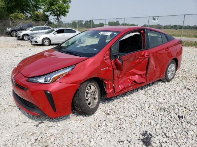 TOYOTA PRIUS 2019 with VIN JTDKARFU0K3078221 - Photo from auction