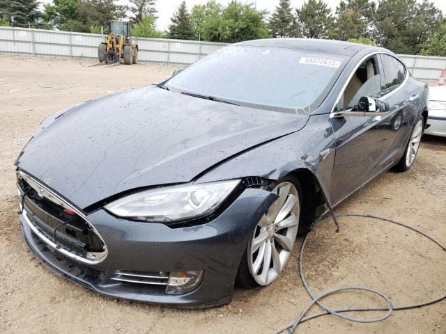 TESLA MODEL S 85 2015 with VIN 5YJSA4H25FFP73026 - Photo from auction