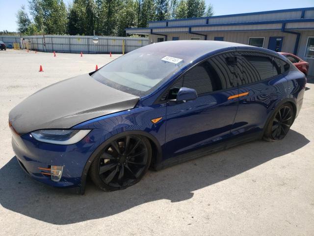 TESLA MODEL X 2016 with VIN 5YJXCAE2XGF004199 - Photo from auction