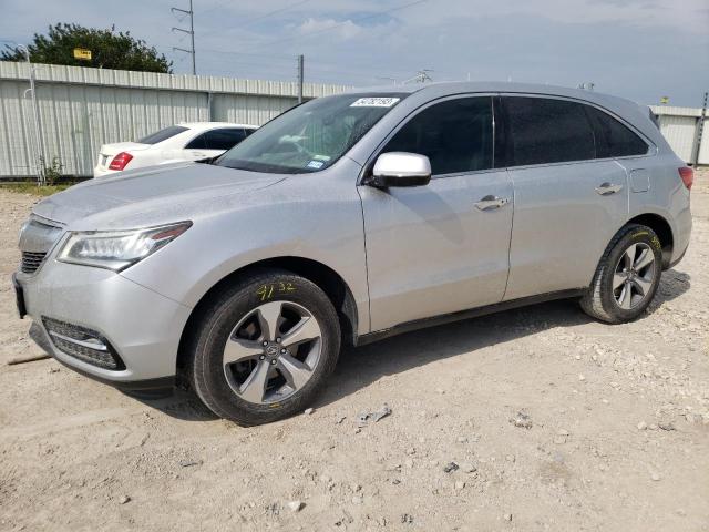 ACURA MDX 2014 with VIN 5FRYD3H25EB011887 - Photo from auction